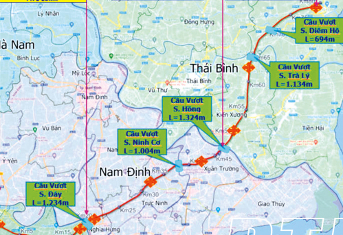 Gần 20.000 tỷ đồng xây cao tốc qua Nam Định, Thái Bình